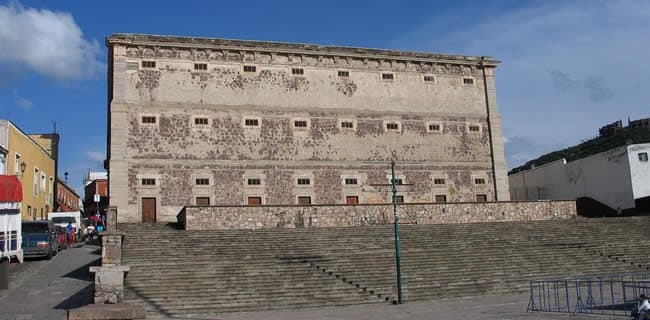 Alhóndiga de Granaditas y mercado de Guanajuato