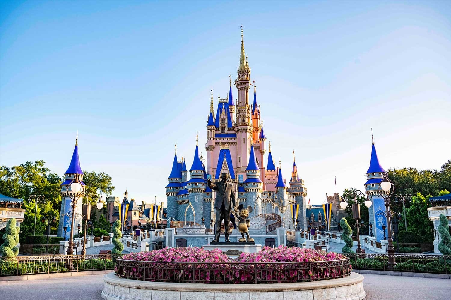 Castillo de Cenicienta y Magic Kingdom en Walt Disney World