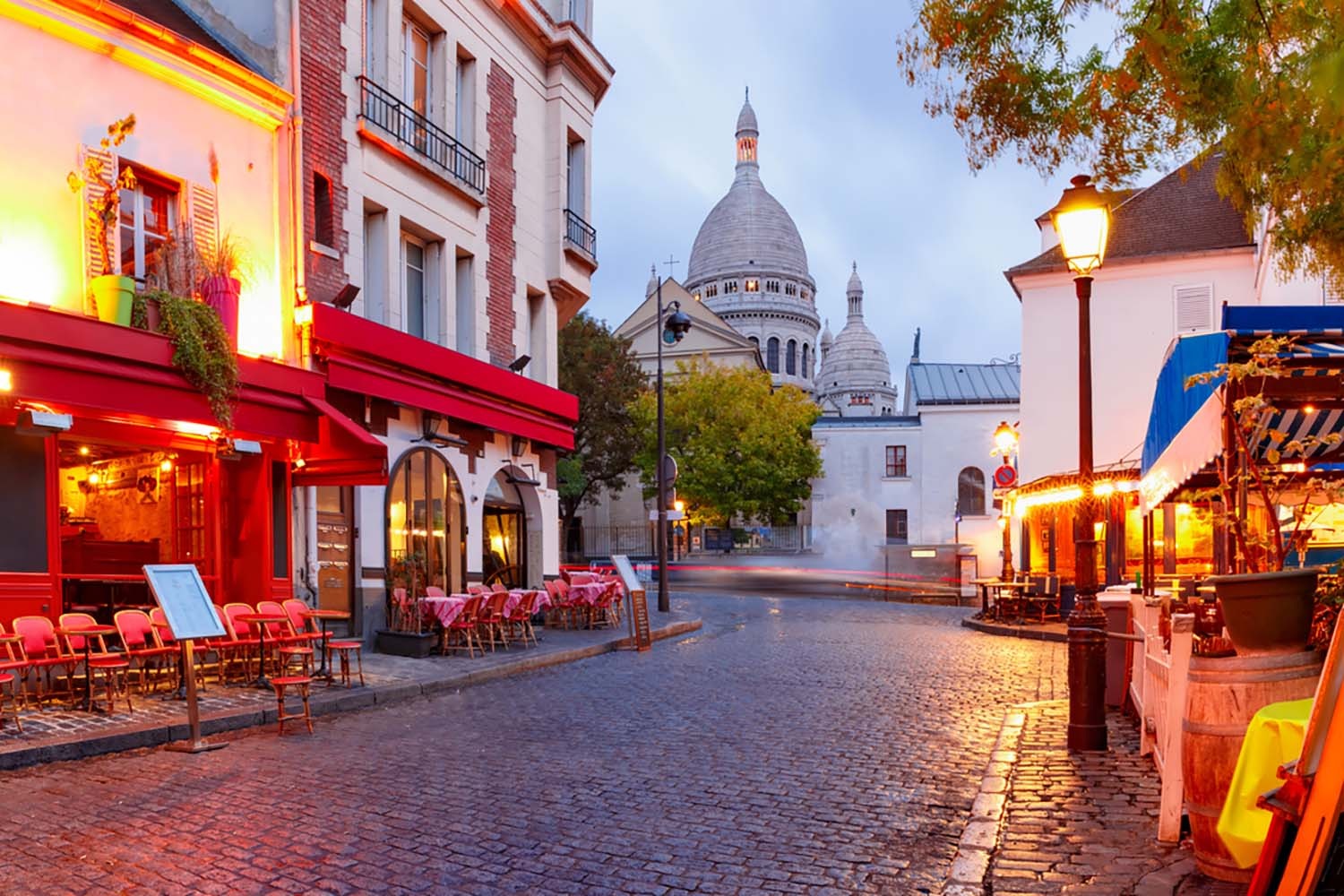 Sacré-Coeur en Montmartre y crucero por el Sena en París