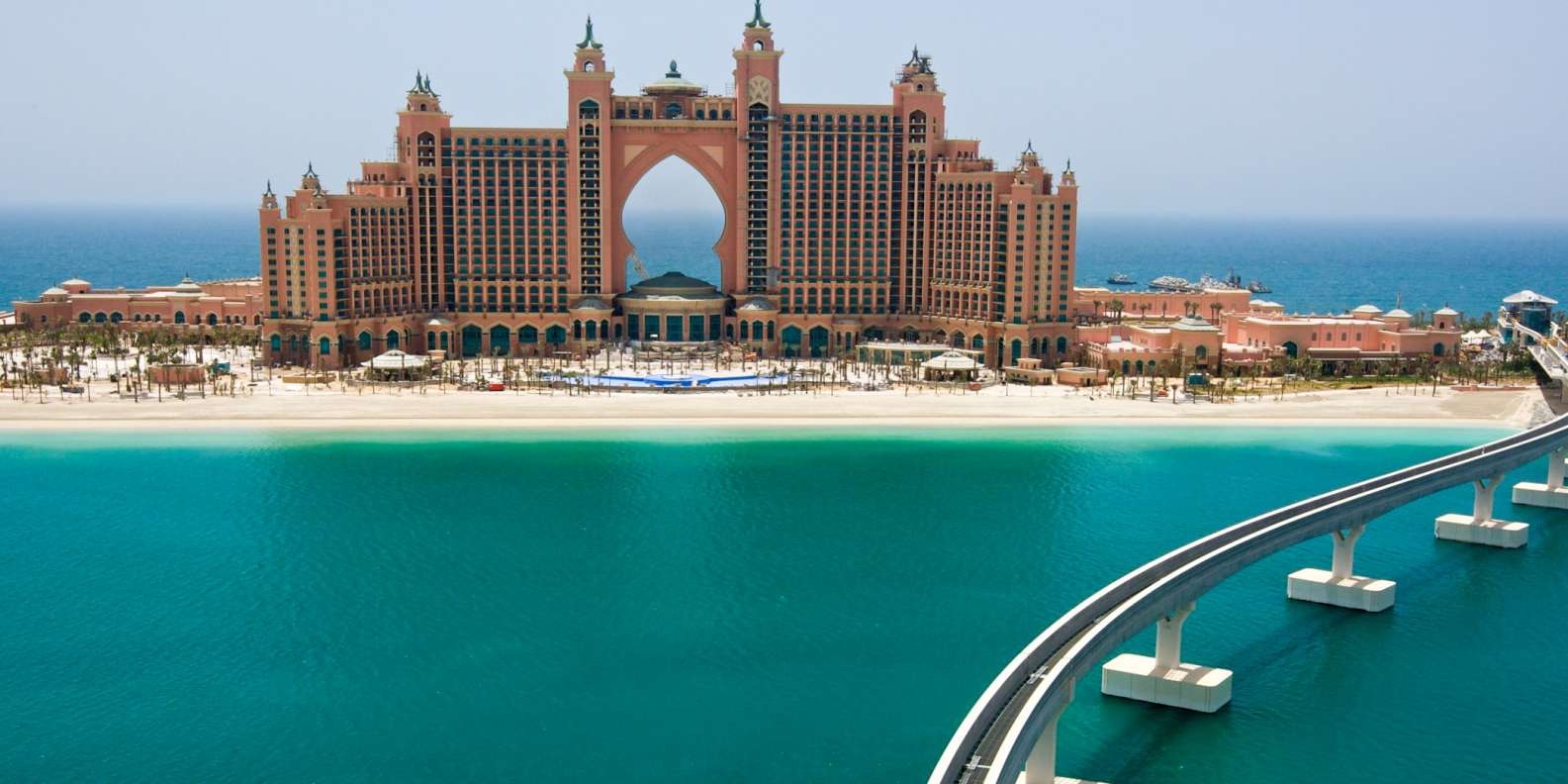 Palm Jumeirah y Atlantis en Dubái