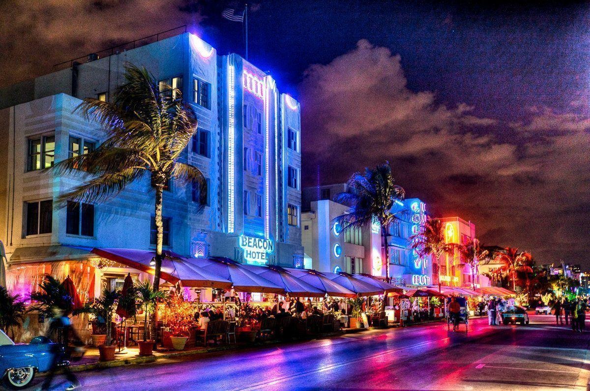Ocean Drive y arquitectura Art Deco en South Beach Miami