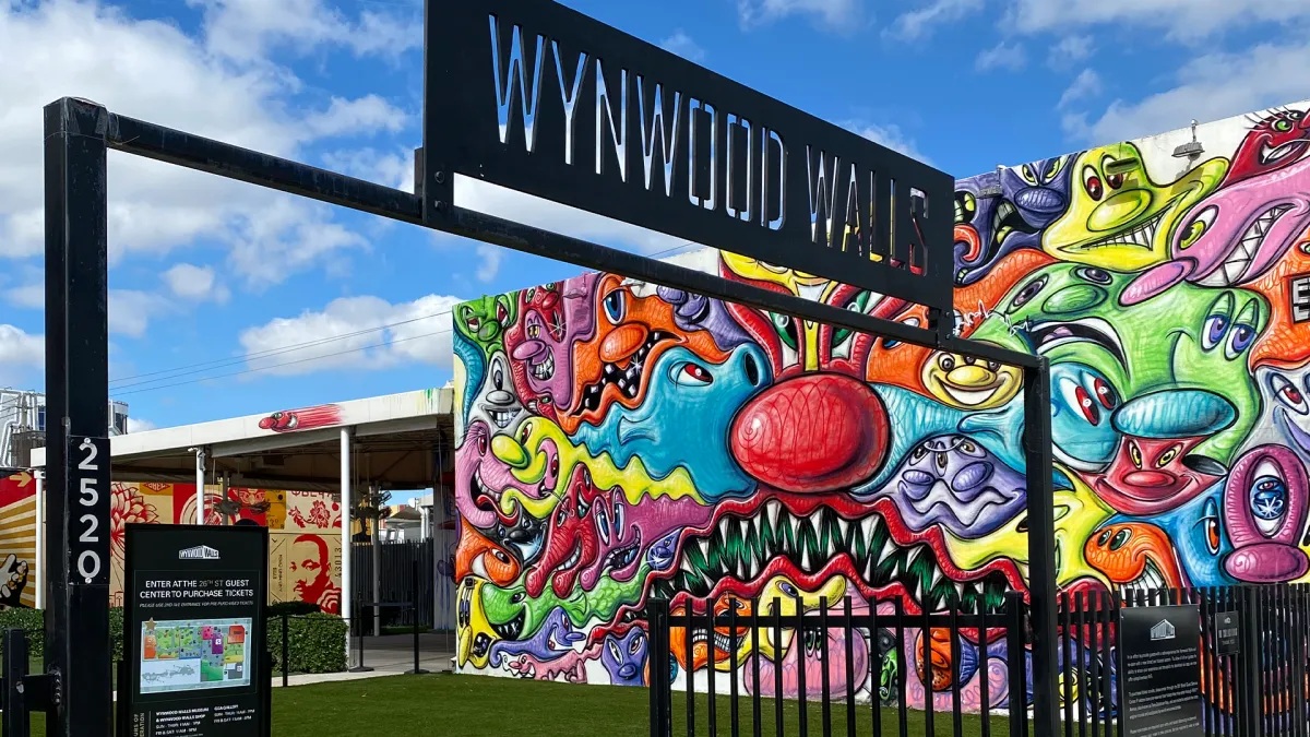 Wynwood Walls murales de arte callejero en Miami